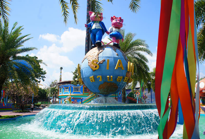 Аттракционы «Сиам Парк Сити» в Бангкоке 1