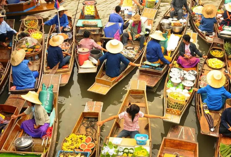 Bangkok Floating Markets