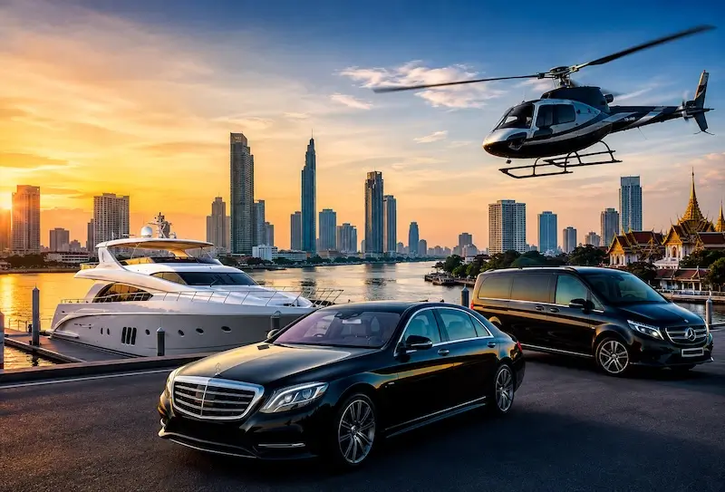 Luxury transport in Bangkok